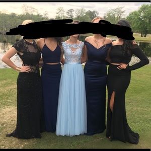 Sherri Hill Prom Dress Light blue